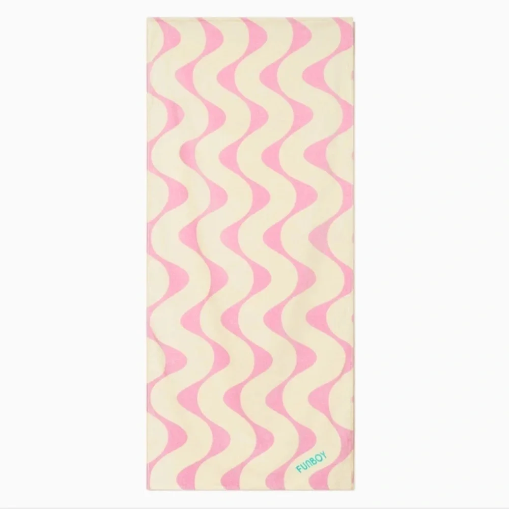New! FUNBOY anthropologie Poolside Leisure Club Beach Towel
